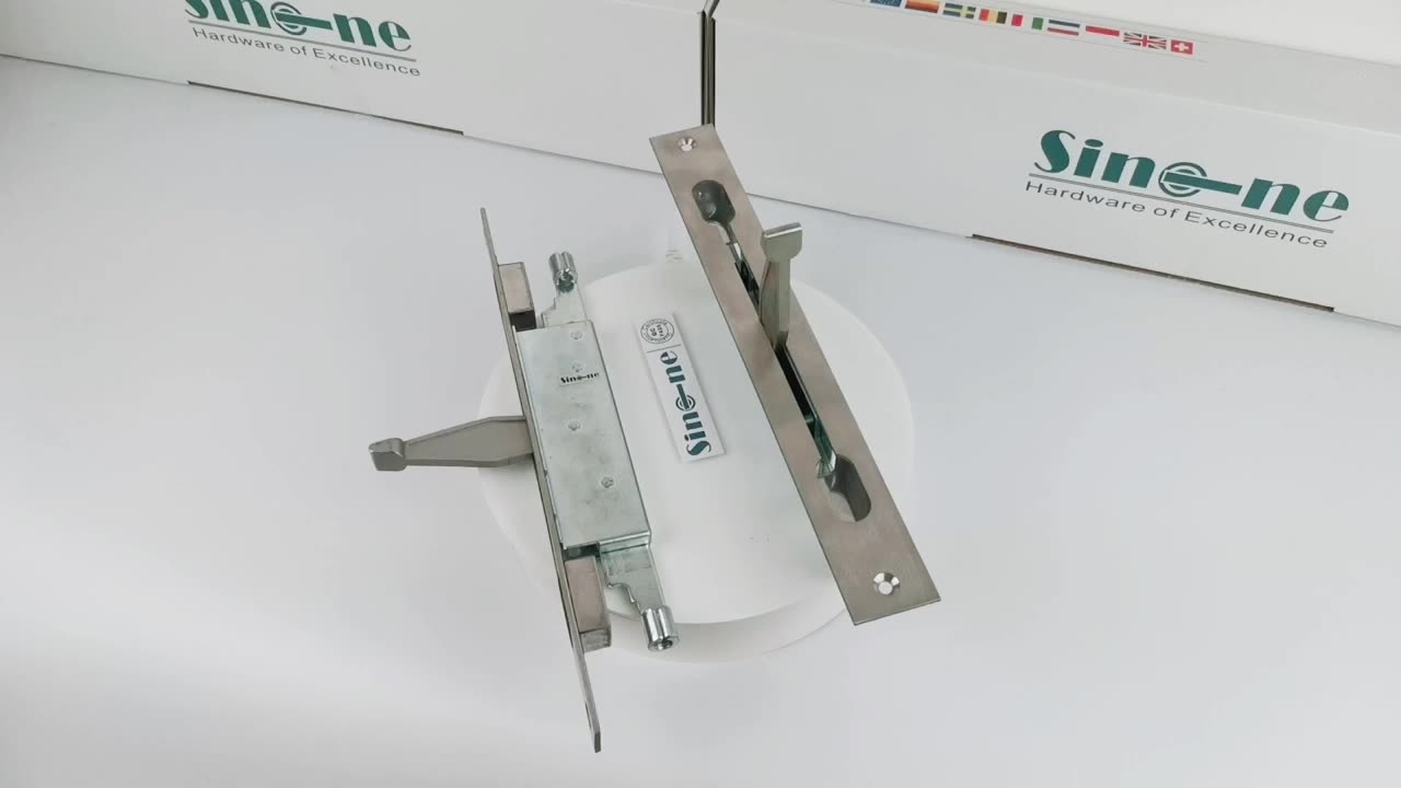 304 Stainless Steel Extension Flush Bolt Security Door Guard Lever