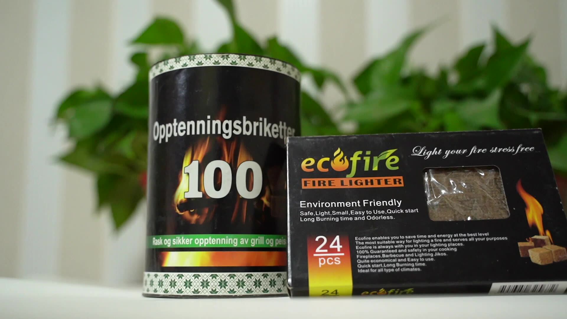 Wax Wood Fire Starter Sticks Fire Stix Grill Stoves Necessary Accessory