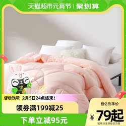 Mercury home textile quilt winter quilt thickened spring and autumn quilt student dormitory four seasons universal single double warm quilt core