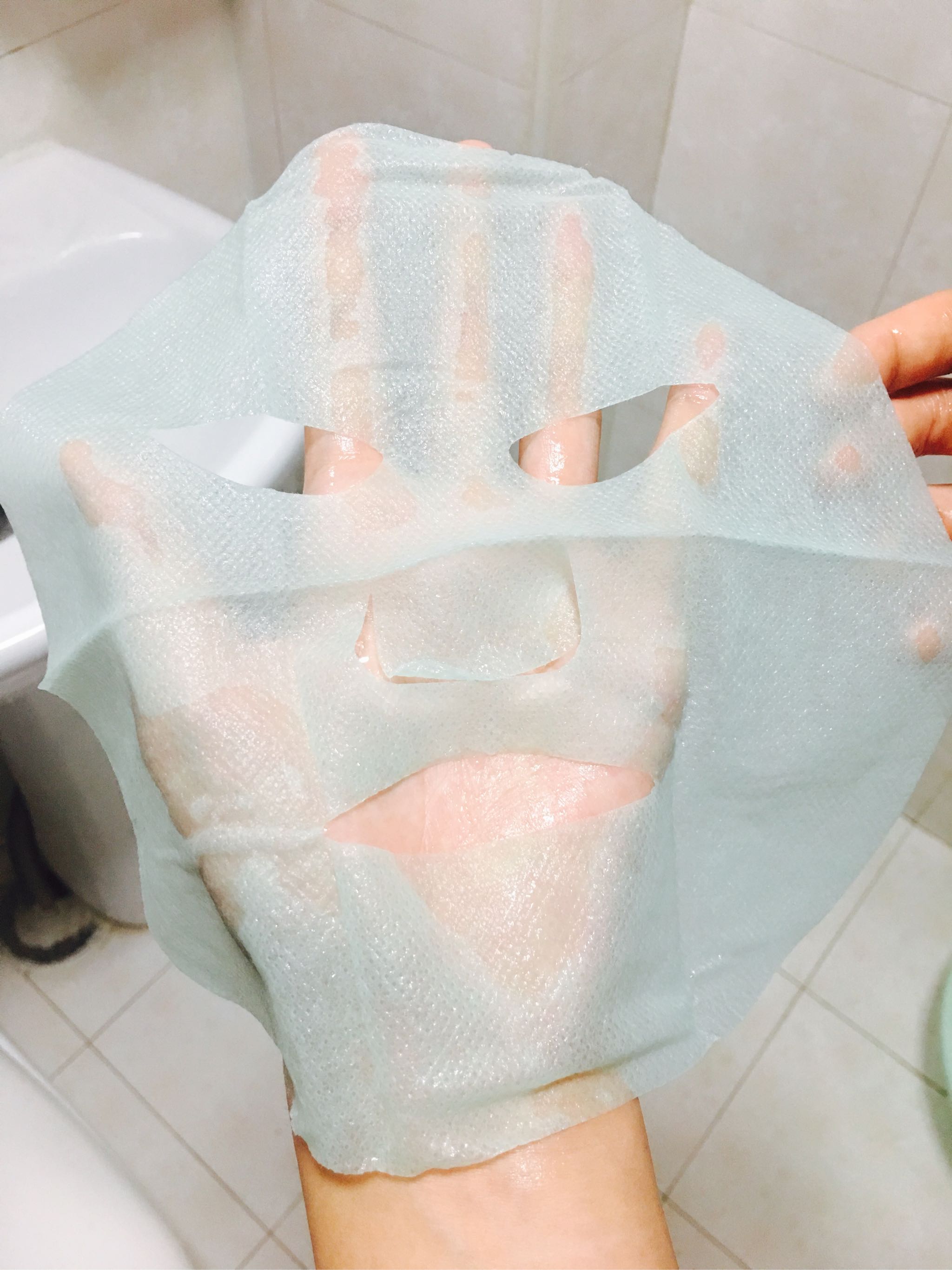 自然堂喜马拉雅冰川水水光面膜