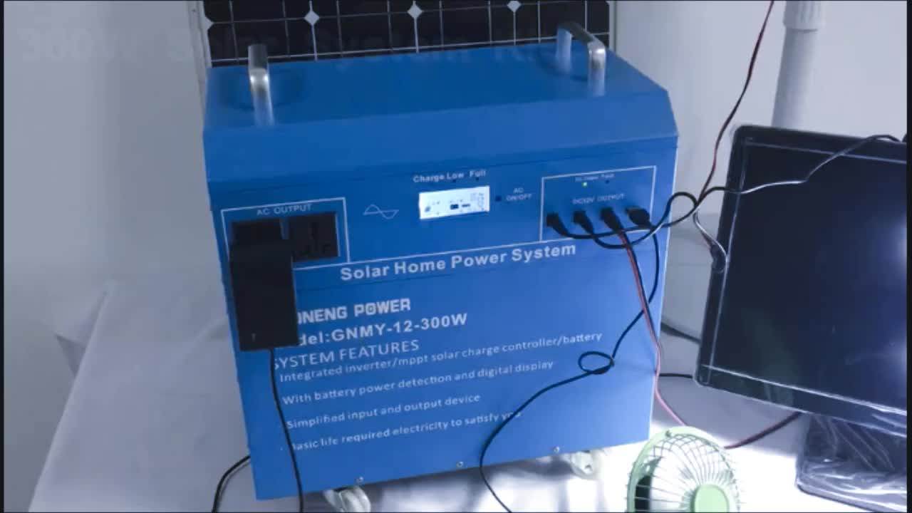 500w Home Portable Solar Energy Storage Power Generator Renewable