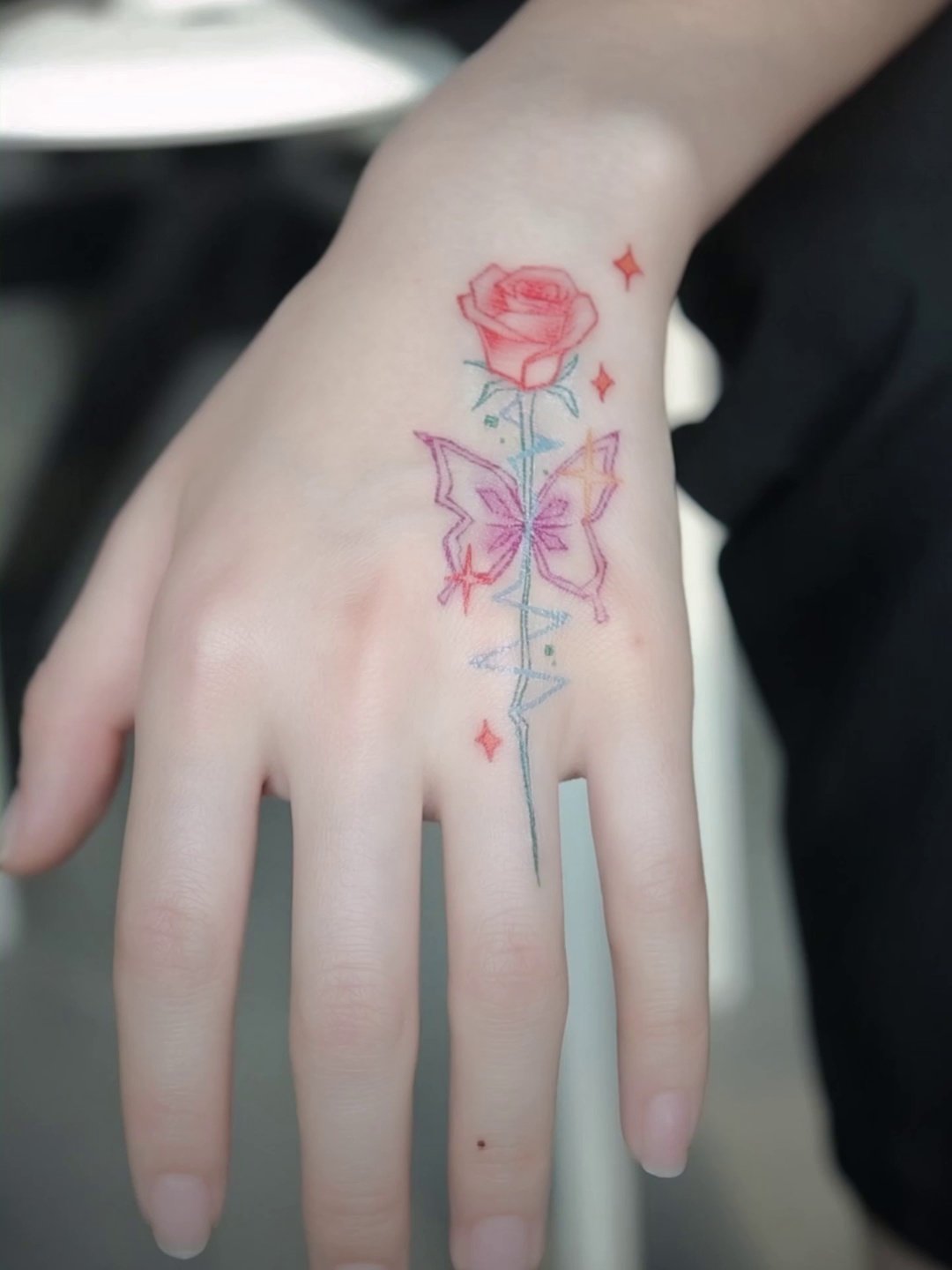 纹身贴界的“水彩艺术家”？这玩意儿让我彻底改观了！_身体彩妆_淘宝美妆网, image size:1080x1440