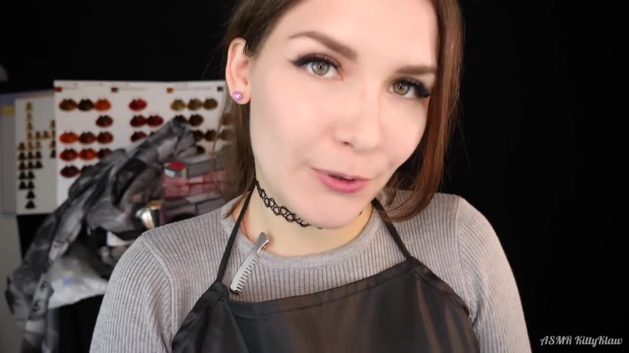 KittyKlaw吉蒂妹美发师给你做染发