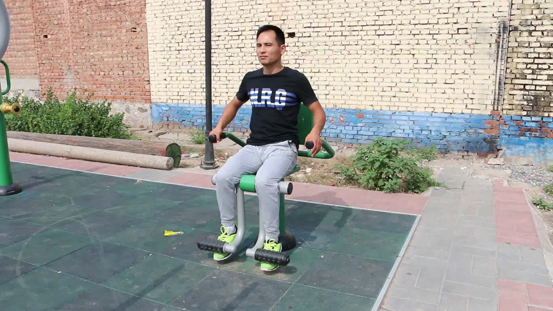 Outdoor Hydraulic Fitness Equipment With Adjustable Positions Buy