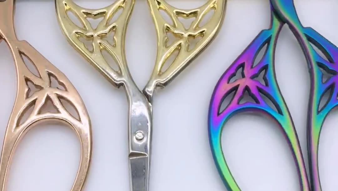 Antique Zakka Scissors Embroidery Bird Scissors Craft Thread Scissors