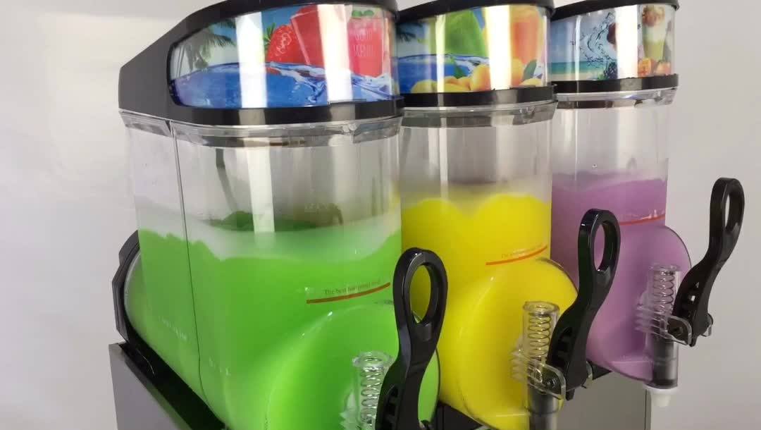 Space 3 Bowls Slush Machine Slushie Machine With Led Light Cover Buy Slush Machine,Slushie