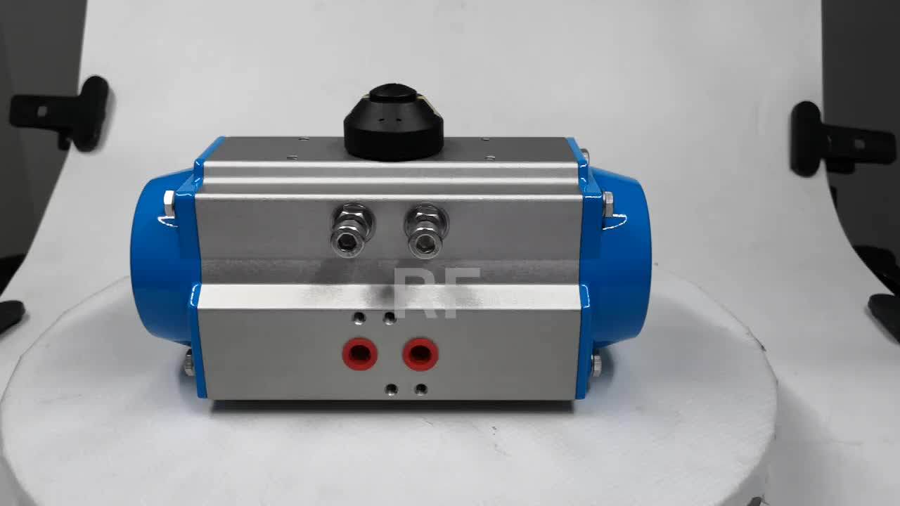 Rf At Air Torque Double Acting Spring Return Pneumatic Actuator For