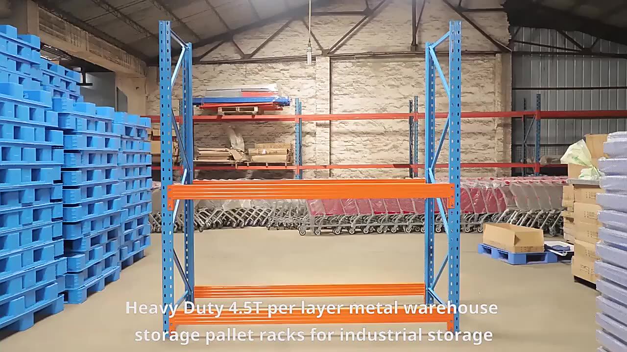 Warehouse Steel Stacking Racks Industrial Racking Warehouse Storage