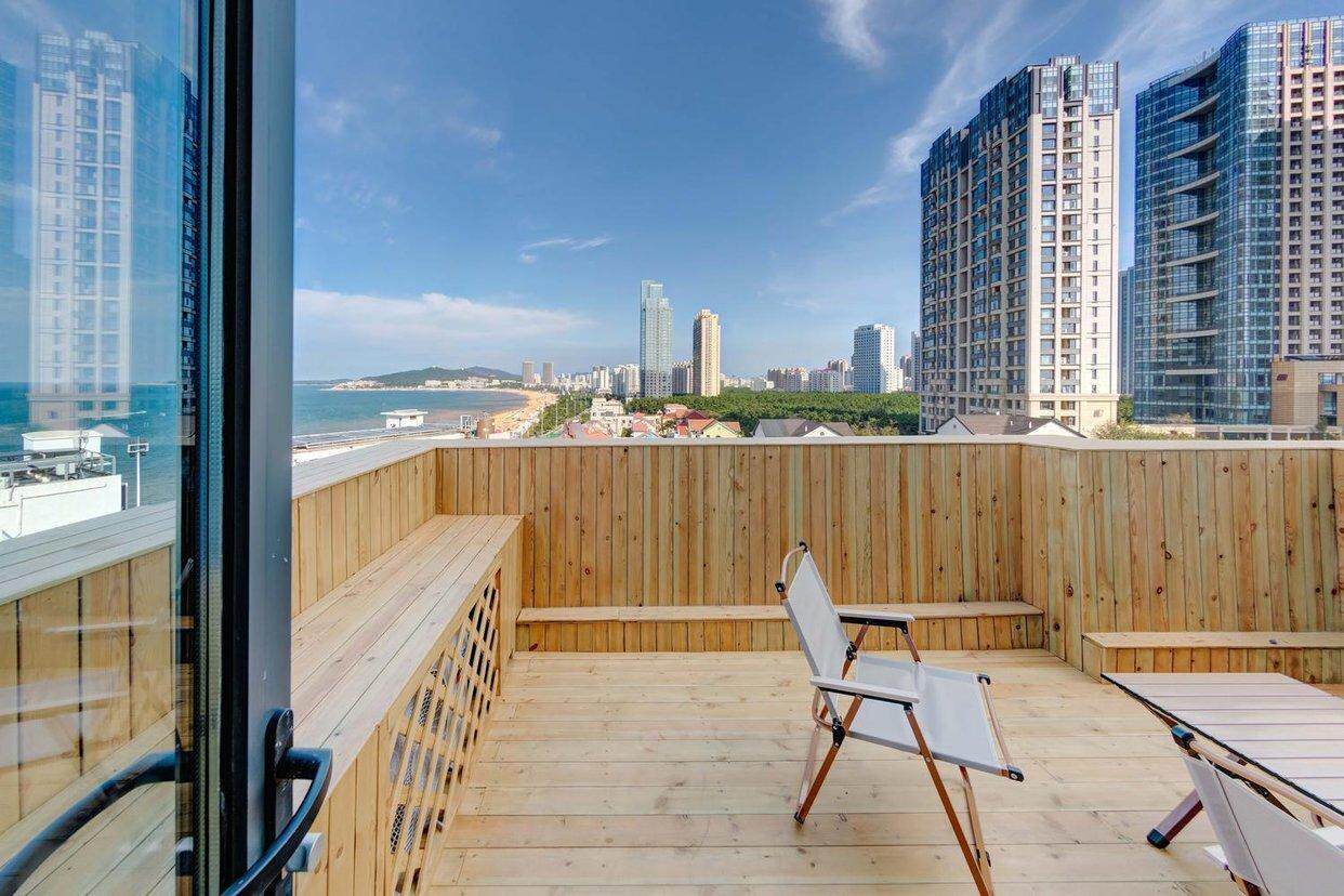 住进海景露台的梦里 —— 星海民宿(威海火炬八街店)豪华露台海景大床房真实入住体验-旅游-淘宝好物网