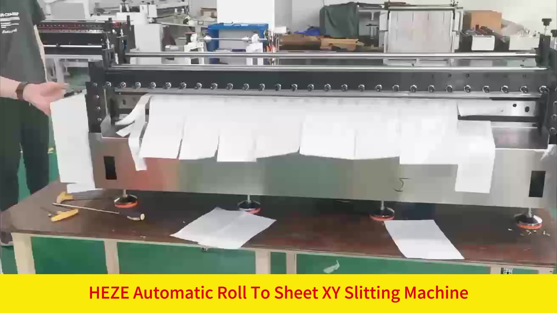 Plastic Sheet Pvc Eva Film Cutting Machine Aluminum Foil Cutting