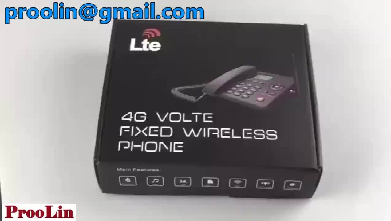 4g Lte Wcdma Gsm Sim Card Fixed Wireless Desktop Phone With Wifi