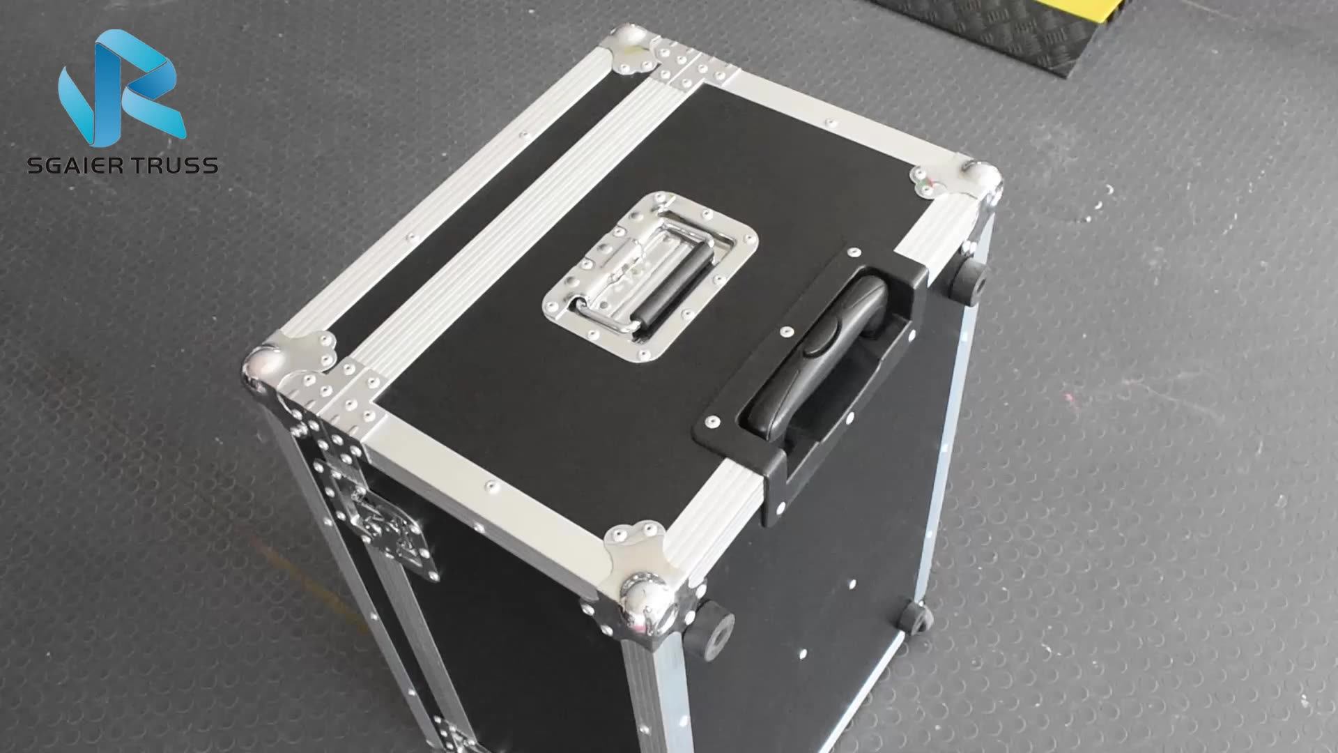 High Quality Custom Aluminum Flightcase Dj Flight Turntable Case With