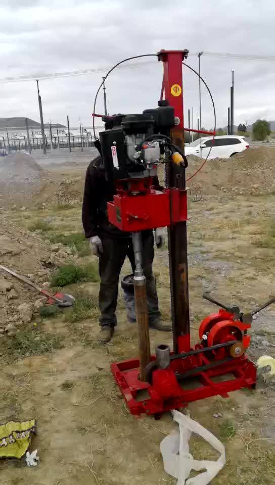 Qz3 High Efficiency Rotary Drilling Rig Percussion Anchor Core