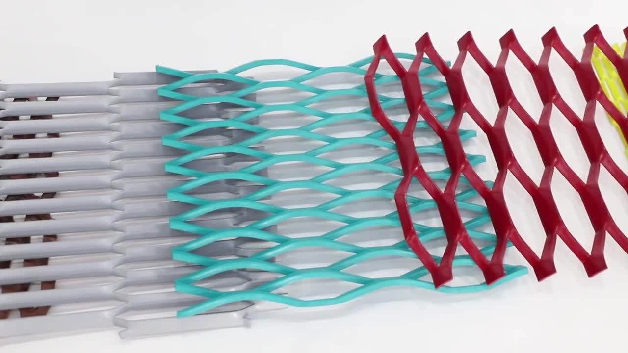 Factory Supply Durable Diamond Aluminum Sheet Expanded Metal Wire Mesh