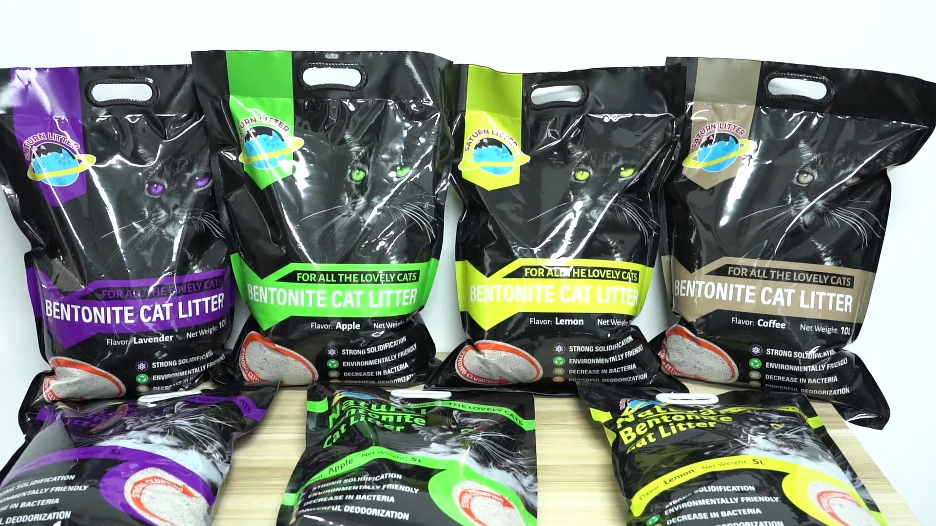 Wholesale Bulk 10kg 20kg Ball Shaped Premium Organic Clay Cat Litter