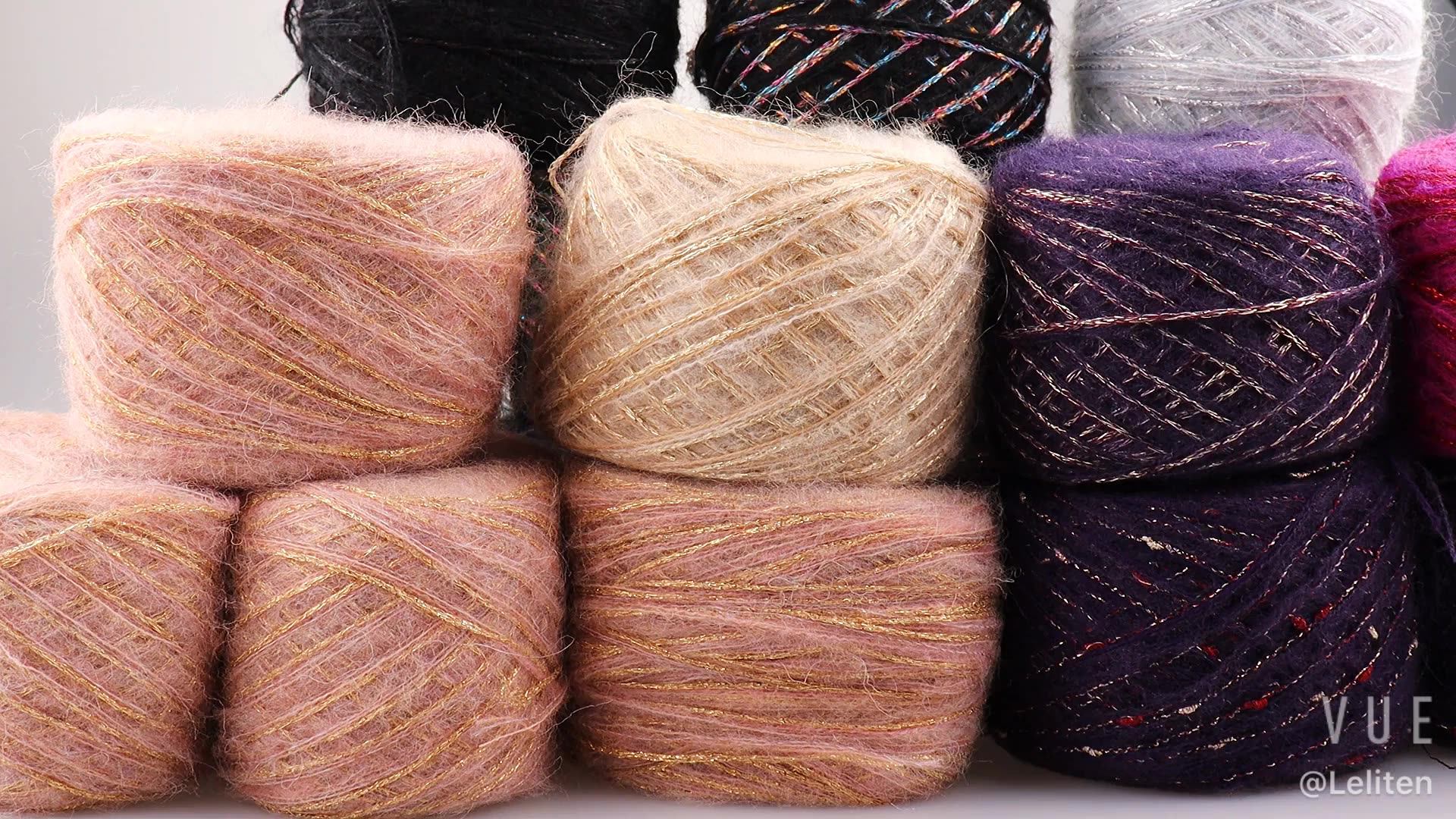 52 Color Rainbow Segment Dyed Yarn 50g/ Ball Angola Amorous Feelings