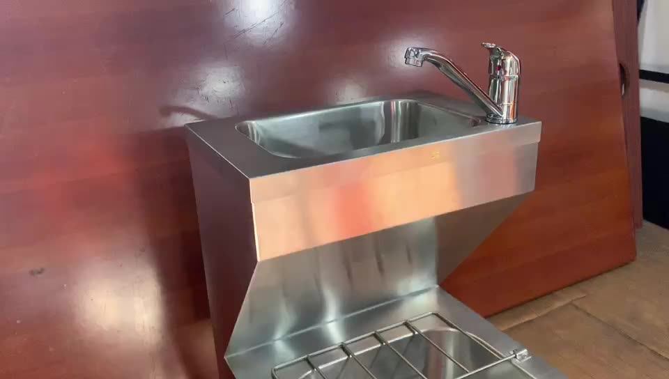 Commercial Stainless Steel Cleaners Sink Mop Sink With Hand Wash Basin Buy Stainless Steel Mop