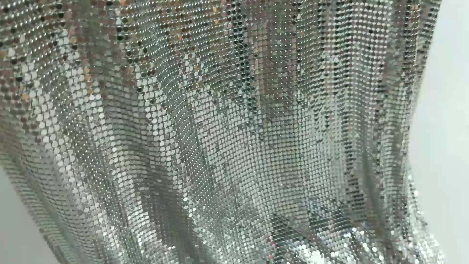 Silver Copper Metal Mesh Fabric For Clothing Buy Metal Mesh Fabric For Clothing,Chain Mail