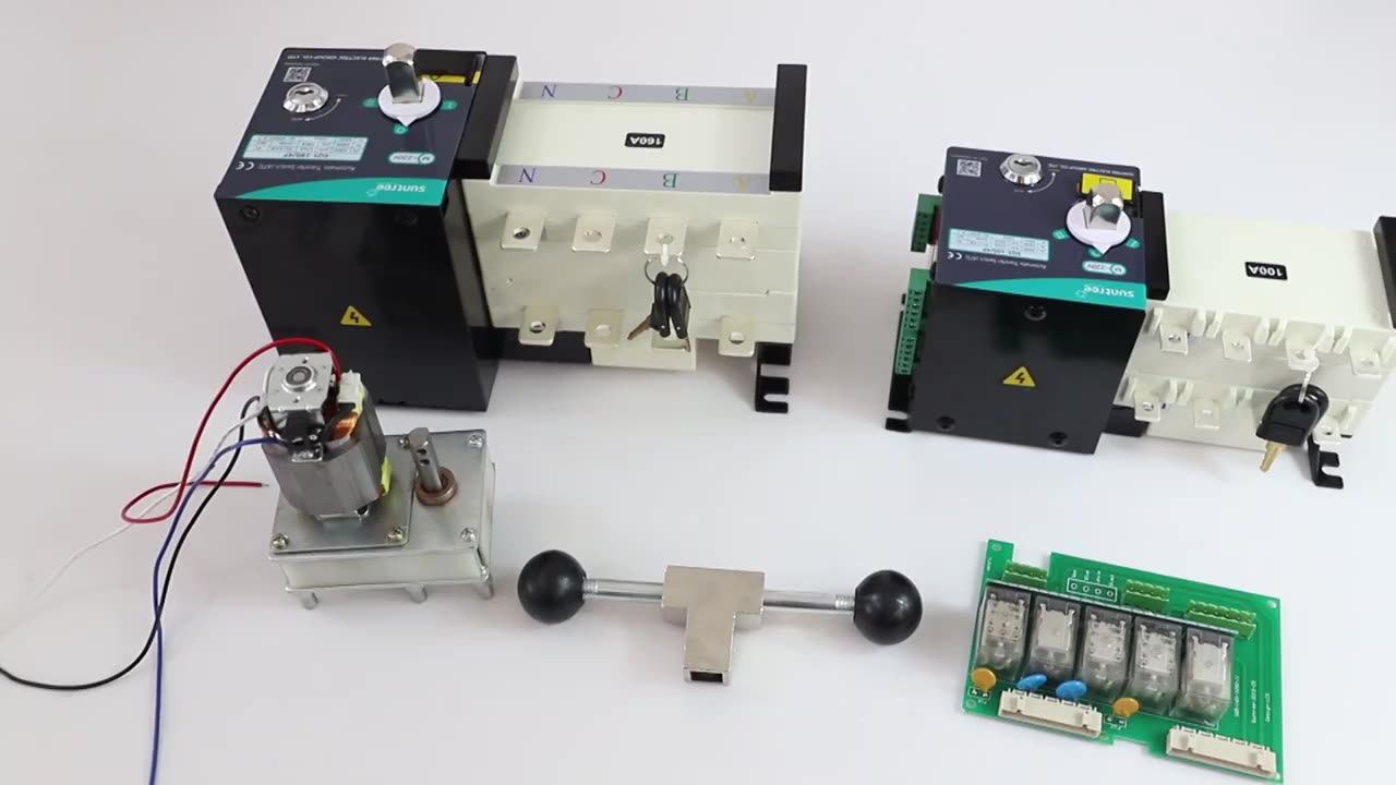 SiRyder ATS 4P 100A Automatischer Transferschalter - Für Solar & Notstrom