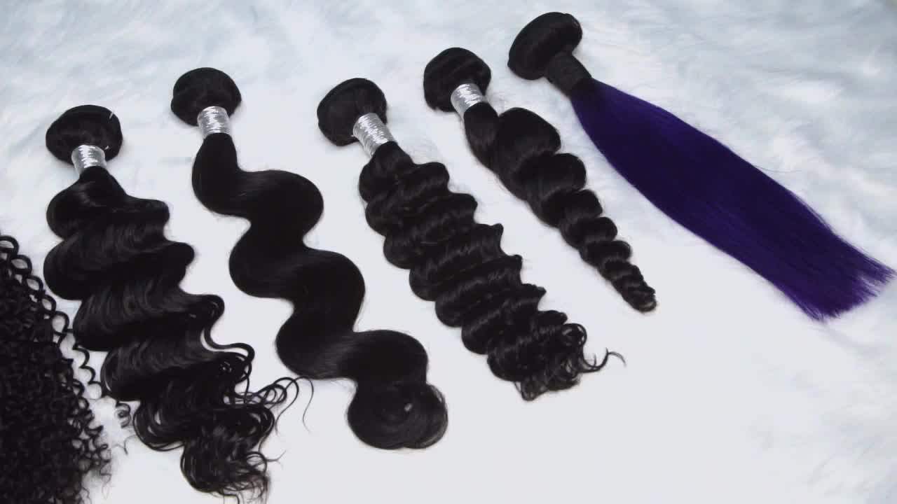 Derun Hair Company Grade 9a Cuticle Aligned Virgin Hair Body Wave