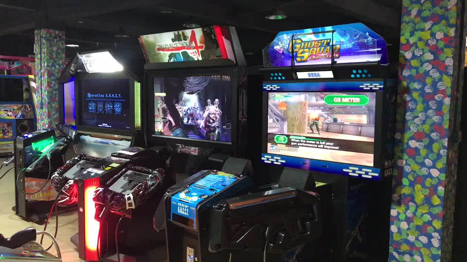 Cgw Euro Coin Operated Simulator Shooting Game,Arcade Shooting Game Kit