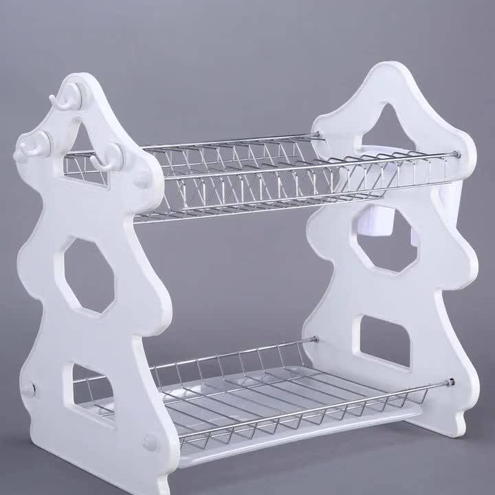 Expandable Tableware Dinnerware Storage Holder Rustproof Stainless