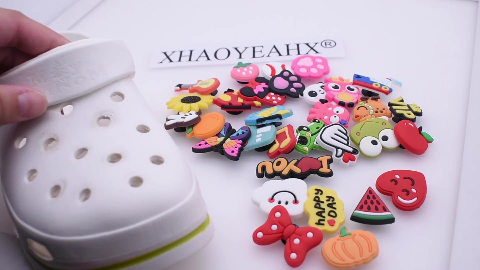 Pvc Shoe Croc Charms Accessories Fit For Shoes Bracelets Bands Croc
