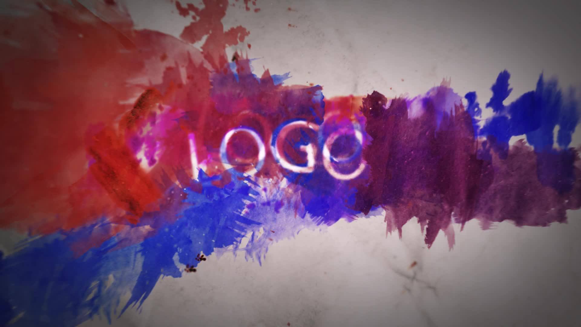 震撼大气水墨logo演绎标志开场片头片尾  AE模板 5.17