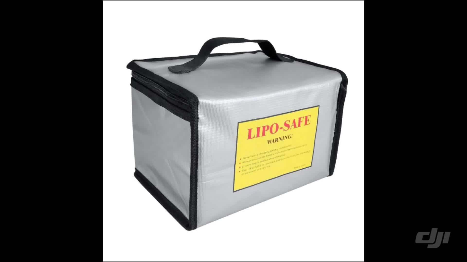 Rc Large Fire Resistant Lipo Battery Bag For Safe Charging & Storage 240x200x65 Mm Buy Fire