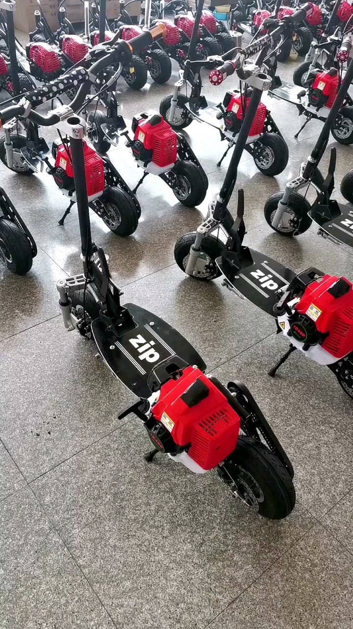 ZIP 2 Stroke Huasheng 63cc Gasoline Scooter - Affordable 2-Wheel