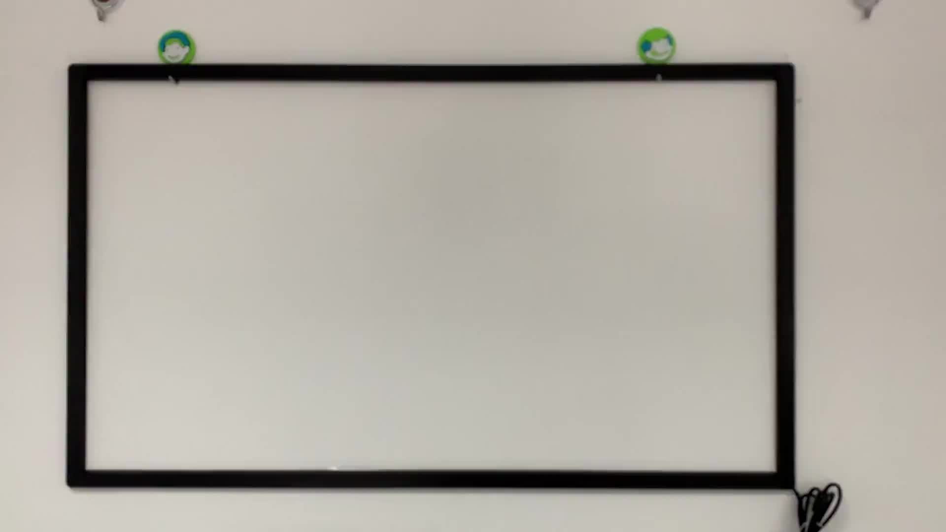 monitor screen having a white overlay monitor screen having a white overlay