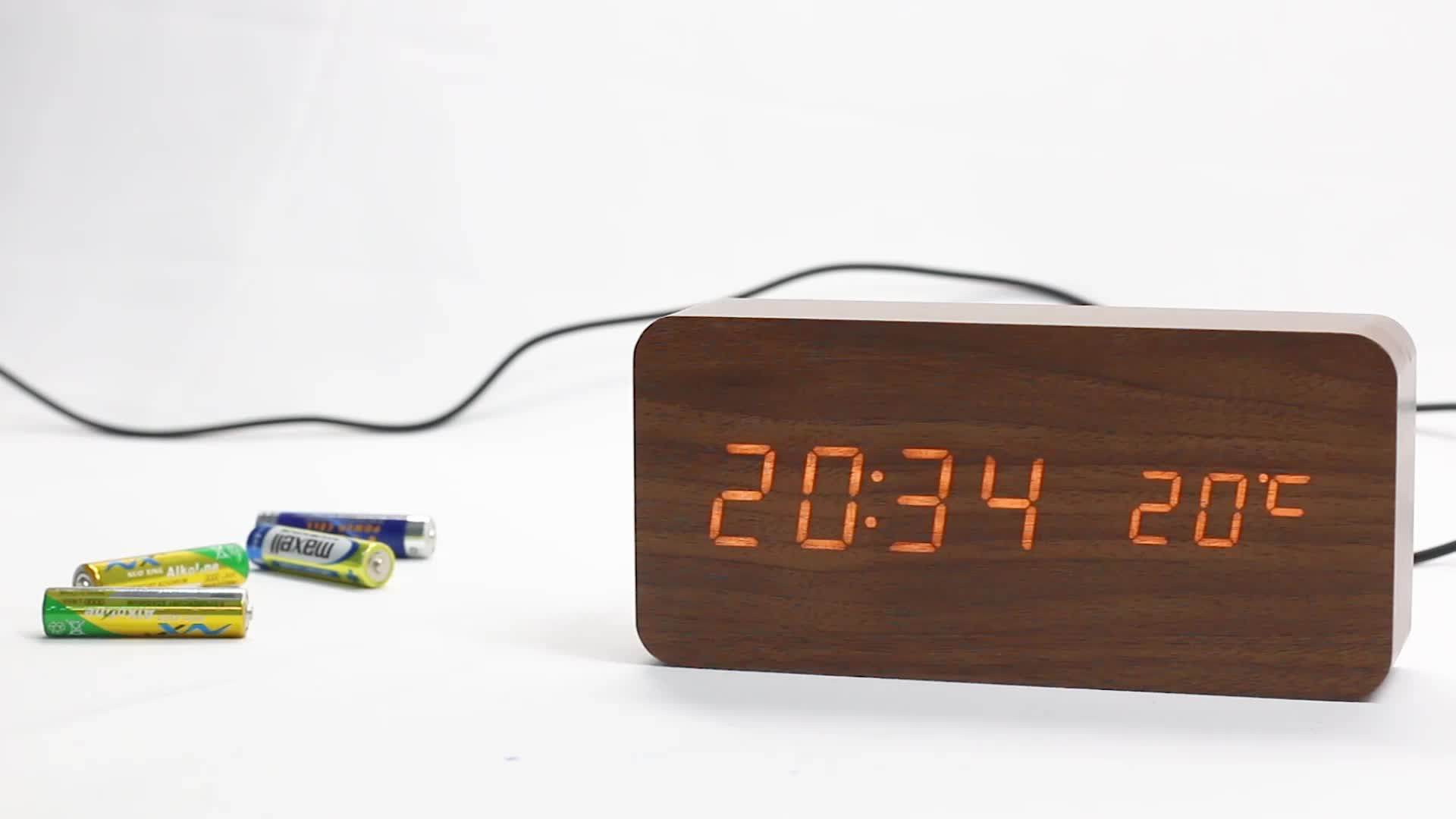 Khwc003 Children's Bedroom Multifunction Temperature Time Display