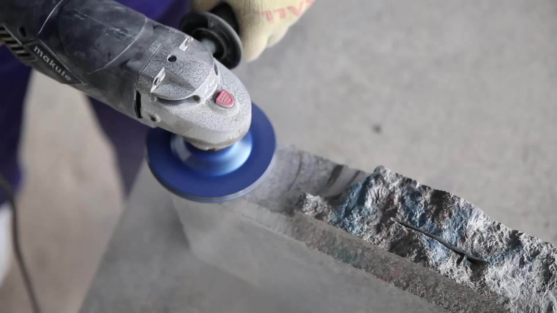 105mm Double Row Diamond Grinding Wheel For Building Stone Materials