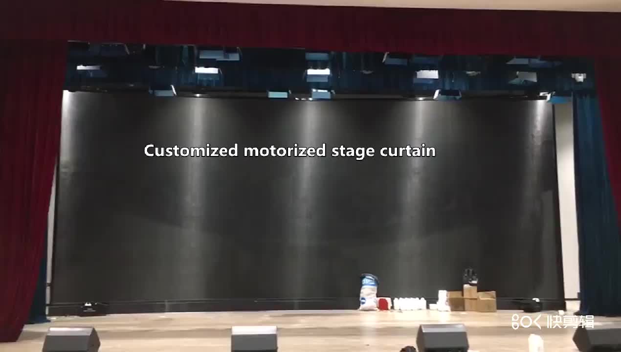 Fireproof Blackout Curtain Fabrics For Theater Curtains Buy Curtain