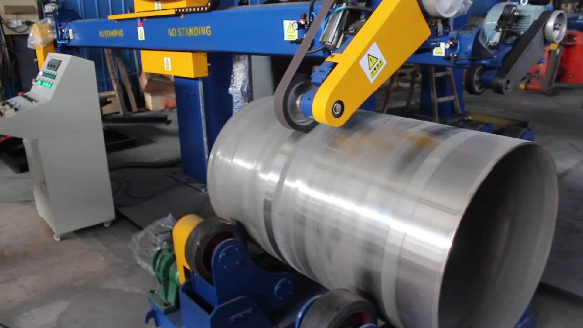 Impeller Wheel Polishing Machine For Metal Tank And Dished End Buy