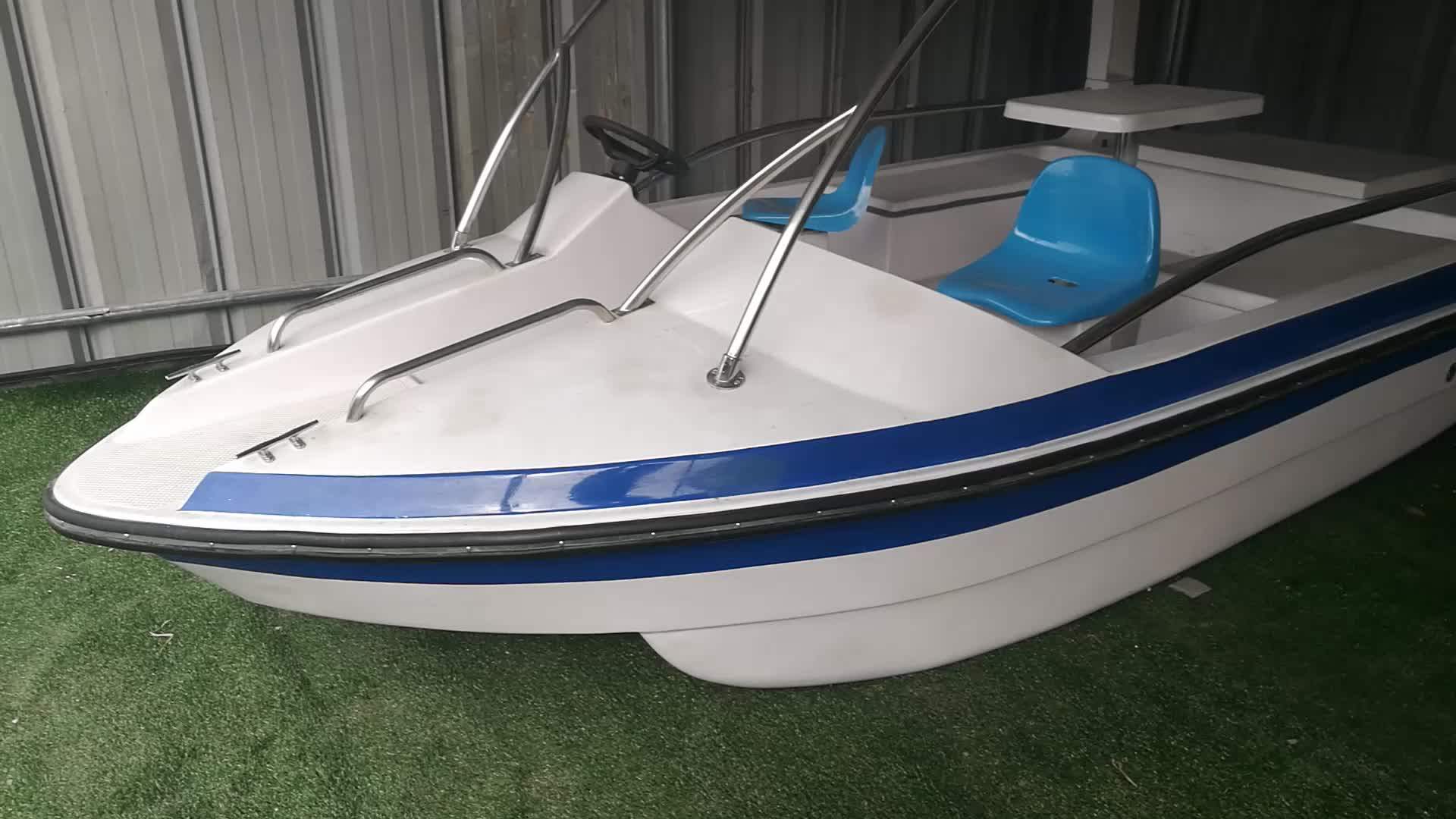 68 Person Electric Water Fiberglass Finishing Boat Park Leisure Boat