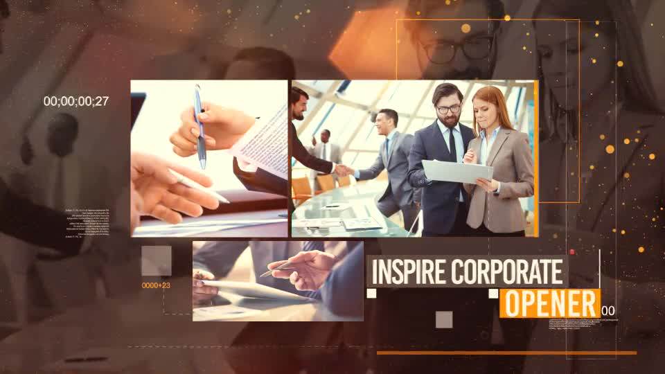 创意科技感企业视频展示宣传片AE模板-Inspire Corporates v2
