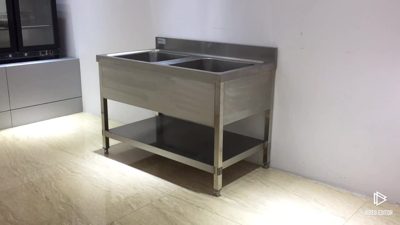 Commercial Kitchen Use Stainless Steel Sinks Outdoor Stainless Steel