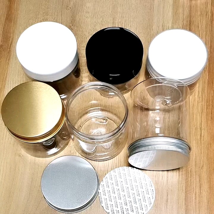 200 Ml Dia.71mm Packing Cream Container Transparent Plastic Sealed Food