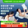 Shenqi Xiaolu Cervical Spine Pillow, Memory Foam, Ice Silk, Dual-Use for Soft and Hard Support, Sleep Aid, Headboard Cushion, Specially Designed for Using Mobile Phones
