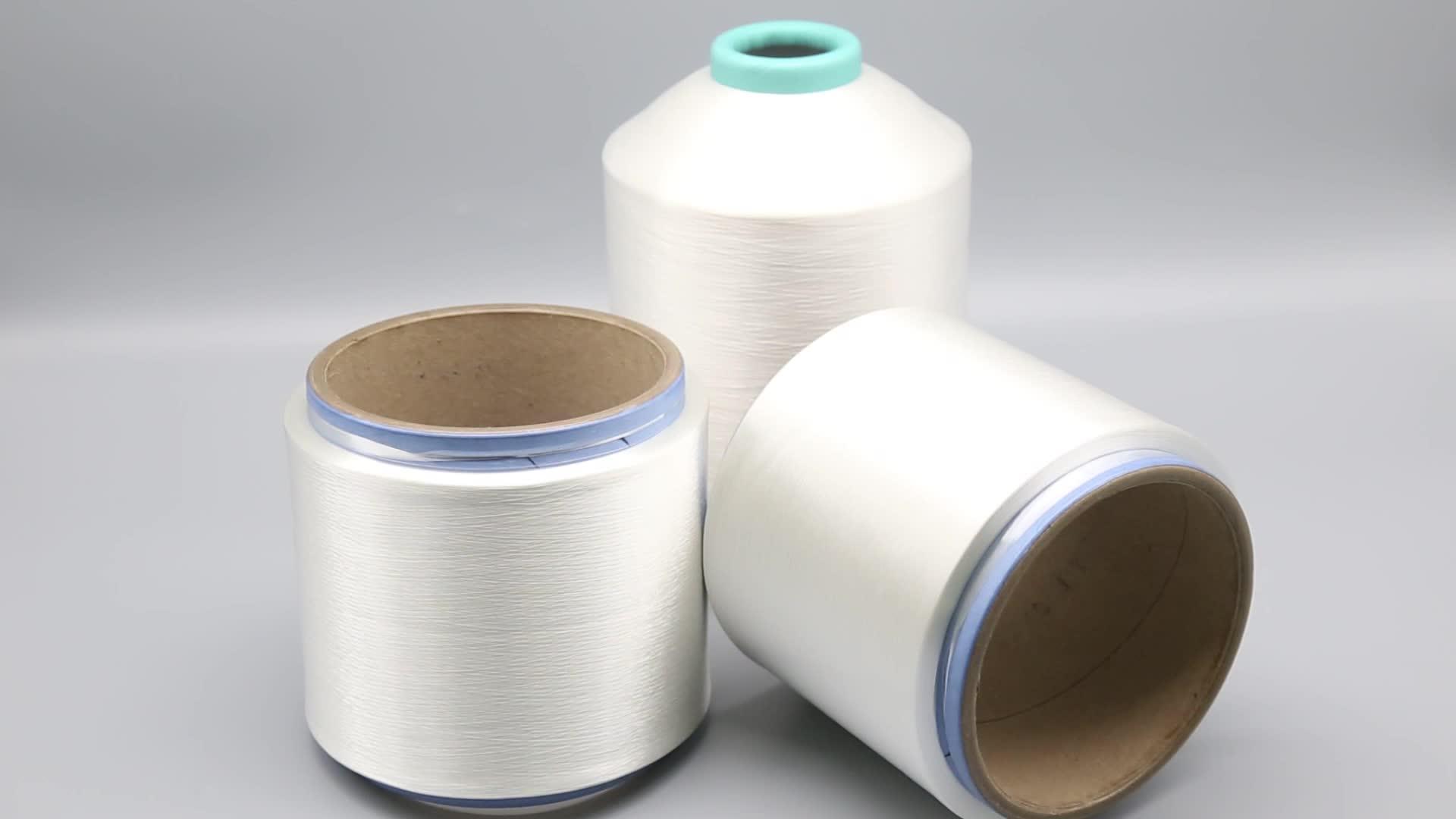 Factory Direct Sales Polyester Hot Melt Yarn 100D 150D Polyester Low