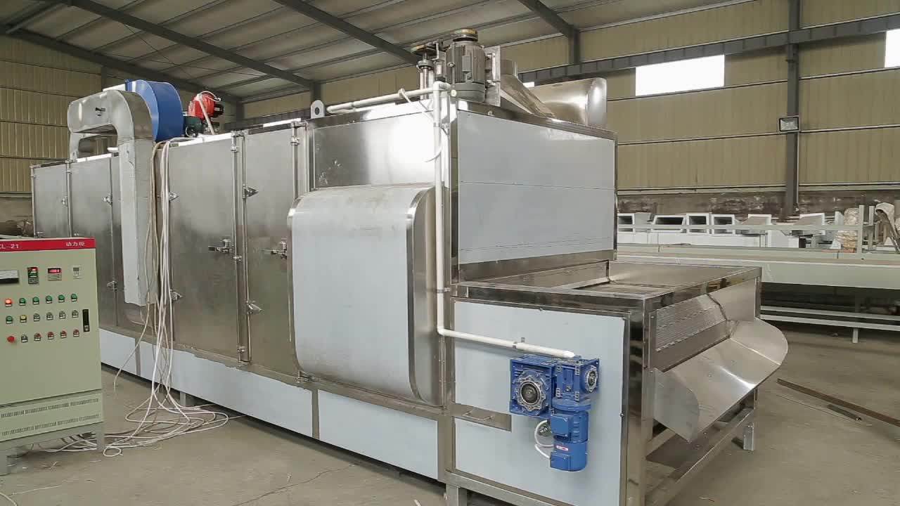 Mesh Conveyor Belt Gas Electric Hot Air Grain Chickpea Cacao Cocoa Bean