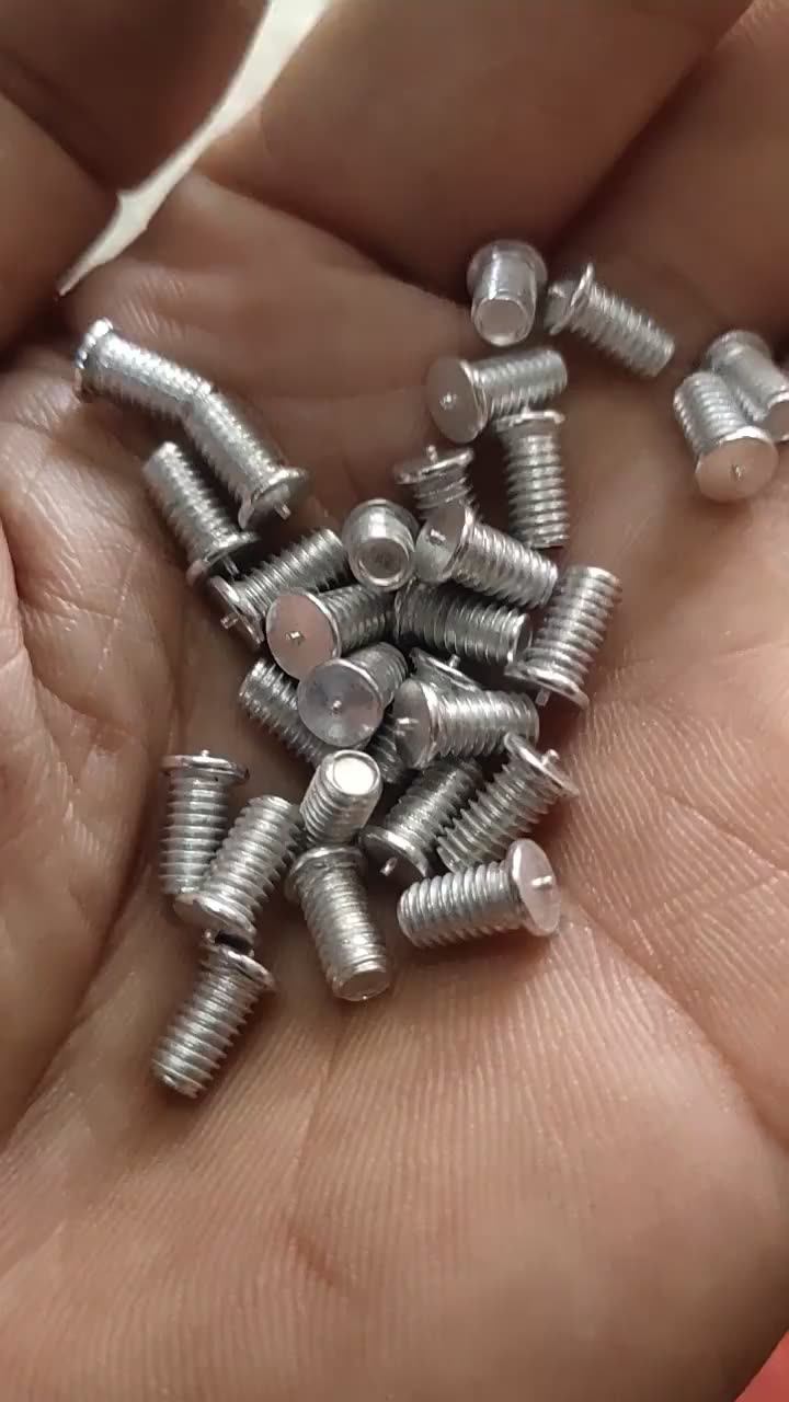 Din 32501 Stud Welding With Tip Ignition Threaded Bolt Weld Stud Welding Bolts M5 M6 Carbon