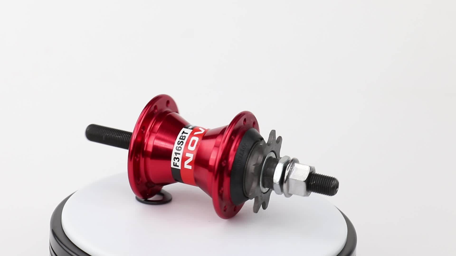 Novatec-Cubos Traseiros de Bicicleta Dobrável, F316SBT, 9T, 20