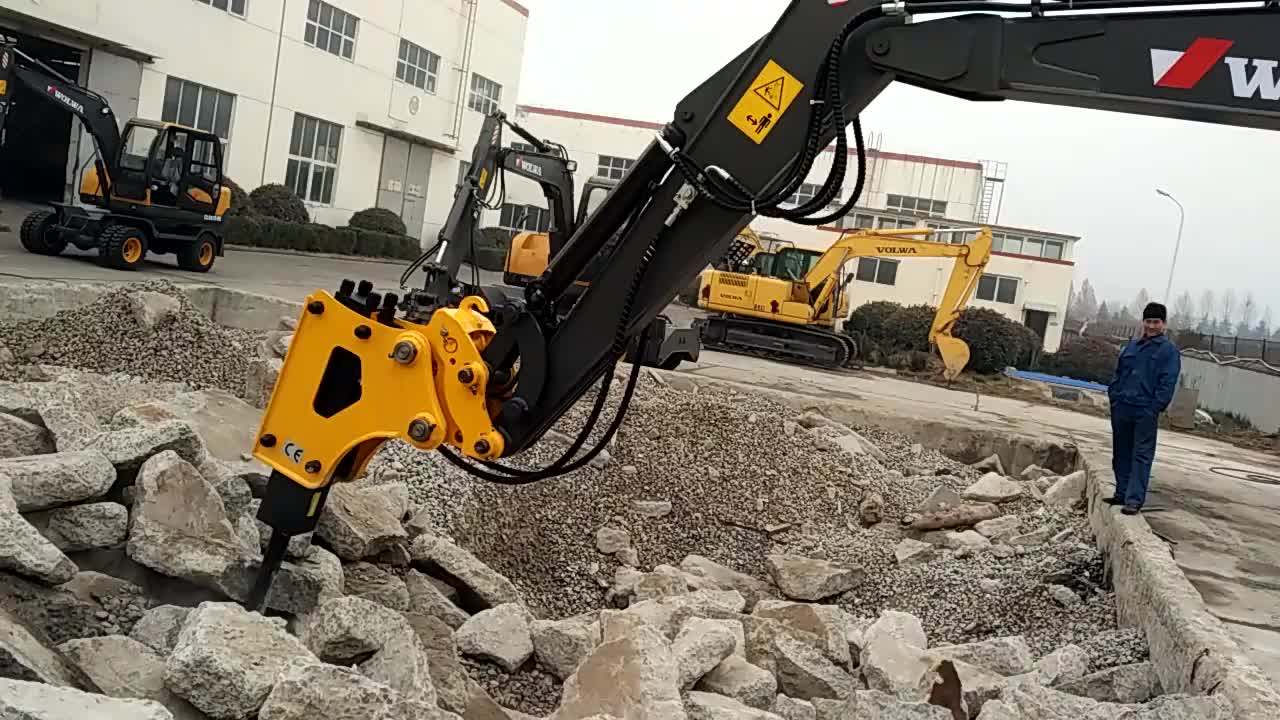 China Wheel Excavator With Optional Hydraulic Hammer Buy Excavator