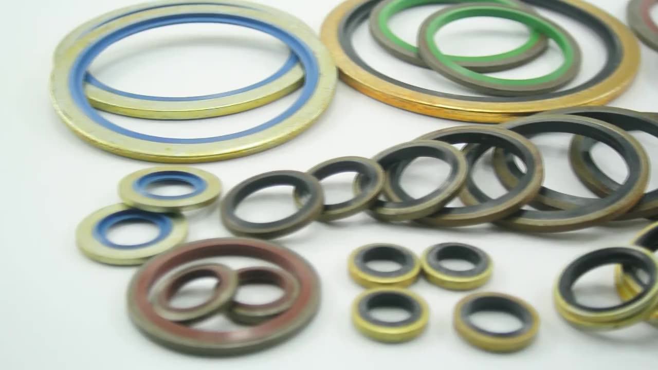 Hot Sell Hydraulic Copper Bonded Seal Washer Selfadhesive Gasket Self