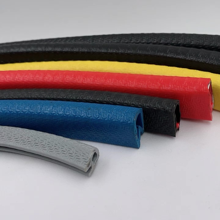 Epdm/pvc U Profile Rubber Edge Trim Strip/plastic Window Edge Trim