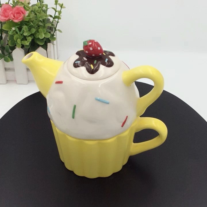 Wholesale Modern Yellow Cup Ceramic Teapot Coffee & Tea Sets Buy