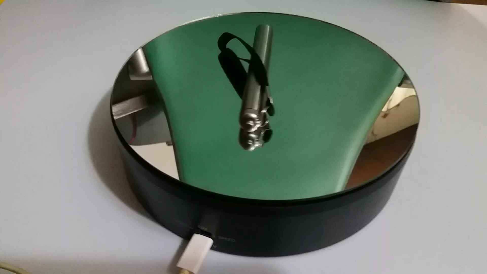 Color Turntable For Exhibition Show Electrical Rotating Display Stand