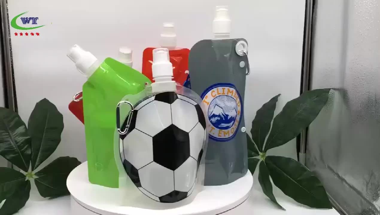 500ml Collapsible Refillable Plastic Water Bottle Bag Buy Collapsible